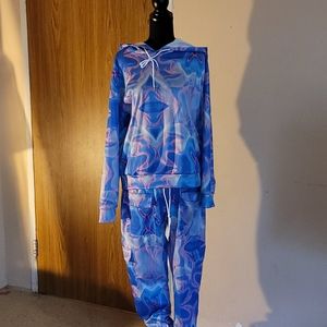 Soft multicolor jogging set for womens